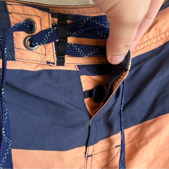 Patagonia Men’s Striped Board Swim Shorts - Picture 6 of 6